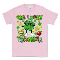 Bubblegum Pink one lucky teacher Classic Tee - Artiststas