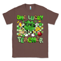 Chestnut one lucky teacher Classic Tee - Artiststas