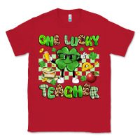 Red one lucky teacher Classic Tee - Artiststas