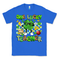 True Royal one lucky teacher Classic Tee - Artiststas