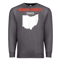 Charcoal Heather shaker heights ohio usa state america travel ohioan Premium Sweatshirt - trangStudio