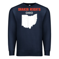 Navy shaker heights ohio usa state america travel ohioan Premium Sweatshirt - trangStudio