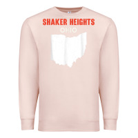 Pale Pink shaker heights ohio usa state america travel ohioan Premium Sweatshirt - trangStudio