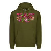 Army Green Stuck On You Premium Hoodie - CowhideDigitalArt