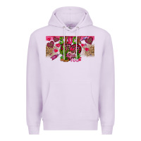 Lilac Stuck On You Premium Hoodie - CowhideDigitalArt