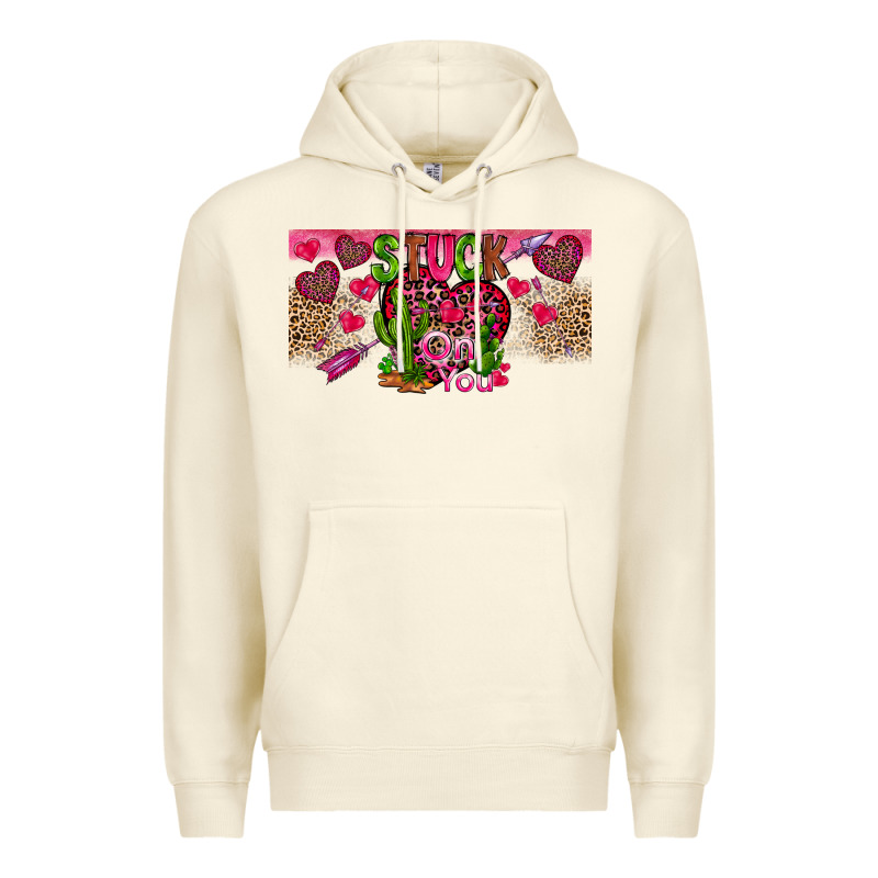 Stuck On You Premium Hoodie by CowhideDigitalArt | Teevron