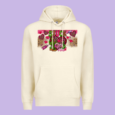 Stuck On You Premium Hoodie Designed By Cowhidedigitalart