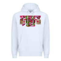 White Stuck On You Premium Hoodie - CowhideDigitalArt