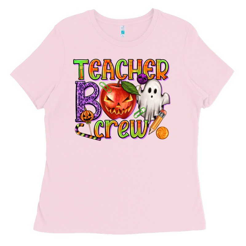 Teacher Boo Crew Ladies Tee by texasbilliewilder | Teevron