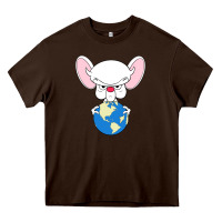 Chocolate Brown The New World Heavy Core Tee - Bettercallsaul