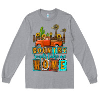 Country Roads Take Me Home Olivia Long Sleeve Tee | Teevron