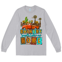Moon Dust country roads take me home olivia Long Sleeve Tee - OliviaCreatesArt