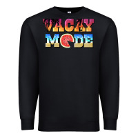 Black vacay mode watermelon Premium Sweatshirt - BarkalooDesign
