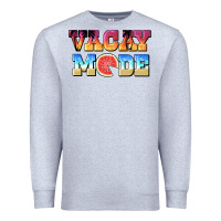 Heather Grey vacay mode watermelon Premium Sweatshirt - BarkalooDesign