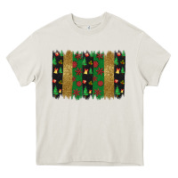 Cream Christmas brush stoke Heavy Core Tee - JahusDesignShop