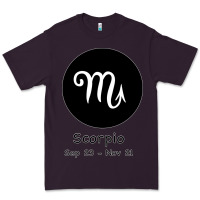 Plum Scorpio Horoscope Premium Tee - Bettercallsaul