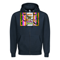 Navy Trick rawr treat kids bottle Zipper Hoodie - Artiststas