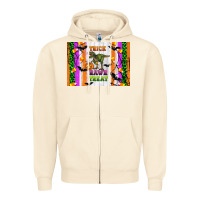 Trick Rawr Treat Kids Bottle Zipper Hoodie | Teevron