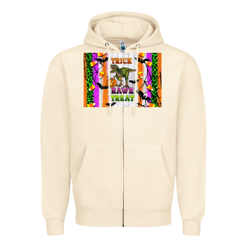 Trick Rawr Treat Kids Bottle Zipper Hoodie by Artiststas | Teevron