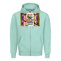 Seafoam Trick rawr treat kids bottle Zipper Hoodie - Artiststas