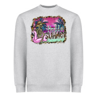 Heather Grey hello summer Heavyweight Sweatshirt - SublimationCraftShop