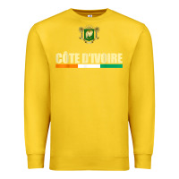 Lemon Cote d_Ivoire National Flag Ivory Coast Coat Of Arms Gift Premium Sweatshirt - trangStudio