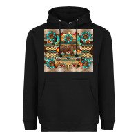 Black bear native animal  pelt  tumbler Heavyweight Hoodie - BarkalooDesign