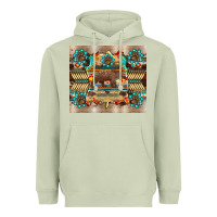 Bear Native Animal  Pelt  Tumbler Heavyweight Hoodie | Teevron