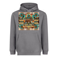 Storm bear native animal  pelt  tumbler Heavyweight Hoodie - BarkalooDesign