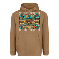 Toasted Coconut bear native animal  pelt  tumbler Heavyweight Hoodie - BarkalooDesign