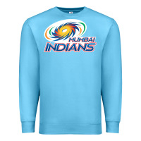 Ocean Blue mumbai indians Premium Sweatshirt - trangStudio