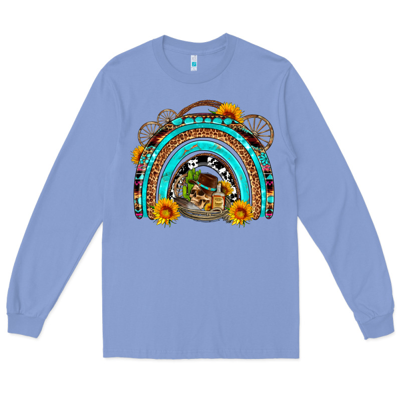 Easter Rainbow Olivia Long Sleeve Tee by OliviaCreatesArt | Teevron
