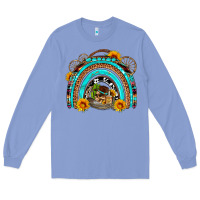 Colony Blue easter rainbow olivia Long Sleeve Tee - OliviaCreatesArt