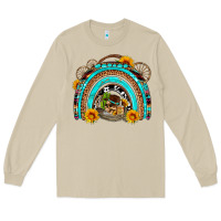 Mushroom easter rainbow olivia Long Sleeve Tee - OliviaCreatesArt