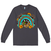 Smoke easter rainbow olivia Long Sleeve Tee - OliviaCreatesArt