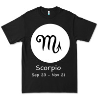 Black Scorpio Horoscope Premium Tee - Bettercallsaul
