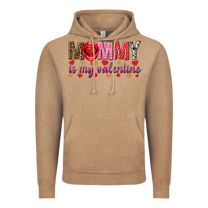 Mommy Is My Valentine Mother's Day Vintage Hoodie by HowdyJamesFarm | Teevron