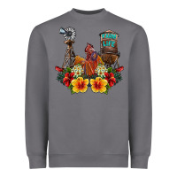 Storm farm life rooster Heavyweight Sweatshirt - SublimationCraftShop