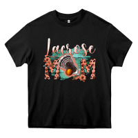 Black Lacrose Mom Heavy Core Tee - Bettercallsaul