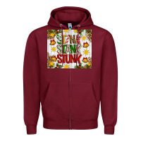 Burgundy Stink stank stunk Zipper Hoodie - Artiststas