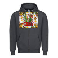Smoke Stink stank stunk Zipper Hoodie - Artiststas