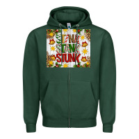 Sports Green Stink stank stunk Zipper Hoodie - Artiststas