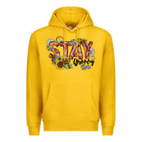 Lemon Stay Groovy Premium Hoodie - CowhideDigitalArt