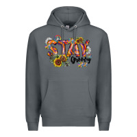 Rock Stay Groovy Premium Hoodie - CowhideDigitalArt