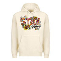 Tofu Stay Groovy Premium Hoodie - CowhideDigitalArt