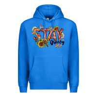 True Royal Stay Groovy Premium Hoodie - CowhideDigitalArt