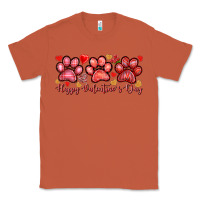 Copper Happy Valentine's Day paws Valentine's Day Classic Tee - HowdyJamesFarm