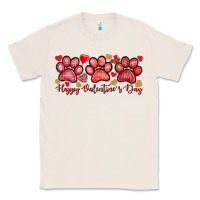 Happy Valentine's Day Paws Valentine's Day Classic Tee | Teevron