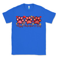 True Royal Happy Valentine's Day paws Valentine's Day Classic Tee - HowdyJamesFarm