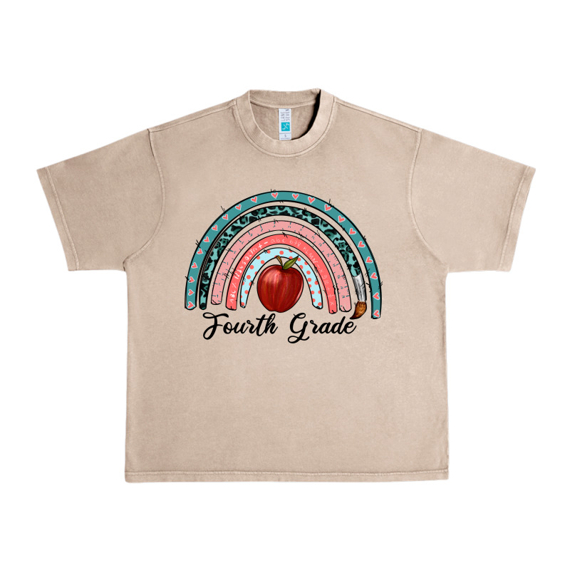 Fourth Grade Rainbow Urban Heavy Tee by RanaPortraitStore | Teevron